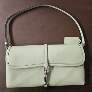Coach Hamptons Shoulder Bag (Pistachio)